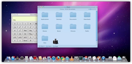 Скриншот открытого окна или меню Mac